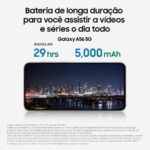 Smartphone Samsung Galaxy A56 5G 128GB, 8GB RAM, Câmera 50MP, IP67, Super AMOLED 6.7 polegadas, Recursos AI, Cinza - Imagem 11