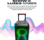 JBL, Caixa de Som, PartyBox Stage 320, Bluetooth, Portátil, Show de Luzes, À Prova de Respingos - 240W RMS - Preta - Imagem 4