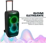 JBL, Caixa de Som, PartyBox Stage 320, Bluetooth, Portátil, Show de Luzes, À Prova de Respingos - 240W RMS - Preta - Imagem 5