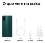 Celular Samsung Galaxy A07 256gb 8gb Câmera 50mp Verde - Imagem 2