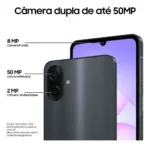 Celular Samsung Galaxy A07 256gb 8gb Câmera 50mp Verde - Imagem 4