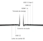 Notebook Dell Inspiron I15-i1300-a60p 15.6 I5 16gb 1tb W11 Preto - Imagem 4